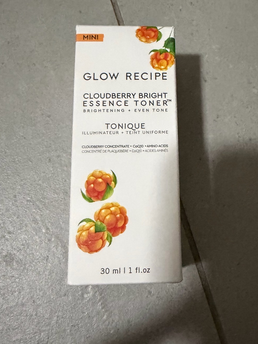 Glow recipe toner mini